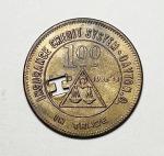 Black Band Consolidated Coal Co. Olcott W.Va. Scrip