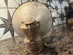 Carbide Lamp for Coal Miners - Vintage Brass