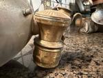 Carbide Lamp for Coal Miners - Vintage Brass