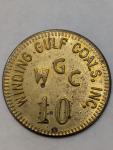 Winding Gulf Coal Co. 10 Cent Trade Token