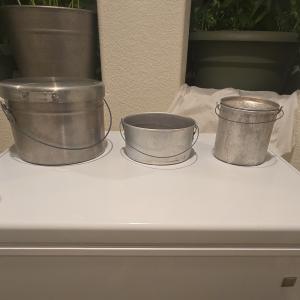 Retro Coal Miners Lunch Bucket Set