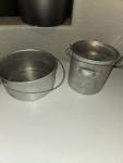Retro Coal Miners Lunch Bucket Set
