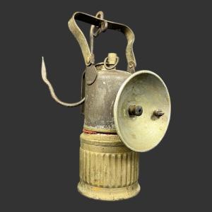 Dewar Vintage Coal Miners Lamp Lantern