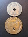 Dickenson County Virginia Coal Scrip Tokens Set
