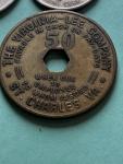 Lee County Virginia Coal Scrip Tokens Set of 4