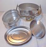 LEYSE Oval Coal Miners Lunch Bucket - Vintage Style