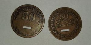 Gorgas Alabama Coal Mining Scrip Token Clacker