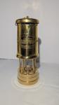 Vintage British Coal Miner’s Brass Lamp