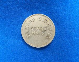 Coal Scrip Token - Stanard Supply Co. 50¢