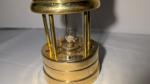 Vintage British Coal Miner’s Brass Lamp