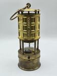 Koehler 289-1A Vintage Brass Miners Safety Lamp