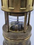 Koehler 289-1A Vintage Brass Miners Safety Lamp