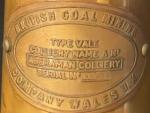 Aberaman Colliery Vintage Brass Miners Lamp