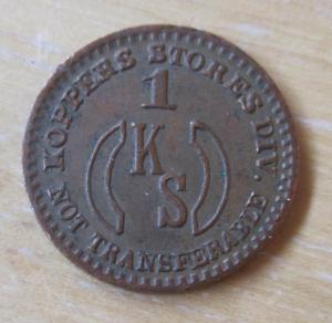 Koppers Coal Scrip Token for Collectors