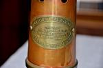 Vintage Brass Mine Lamp from Wales - Numbered