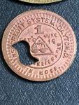 Stonega Coal and Coke Company Scrip Tokens