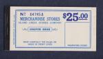 Island Creek Coal Mine Scrip Coupon Book