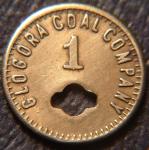 Kentucky Coal Token from Glogora Coal Co