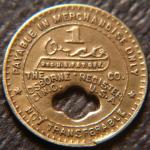 Kentucky Coal Token from Glogora Coal Co