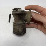 Vintage Auto Lite Brass Carbide Headlamp for Miners