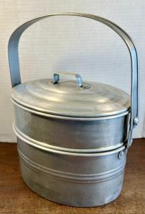 Vintage Buckeye Aluminum Coal Miner Lunch Bucket