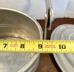 Vintage Buckeye Aluminum Coal Miner Lunch Bucket