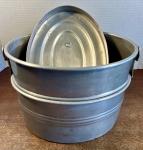 Vintage Buckeye Aluminum Coal Miner Lunch Bucket