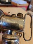 Vintage Justrite Handheld Lamp for Coal Miners