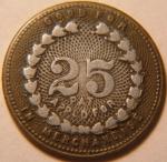 West Virginia 25¢ Coal Scrip, F.K. Lowe's