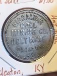 Gibraltar Coal Mining Co $1.00 Trade Token