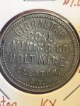 Gibraltar Coal Mining Co $1.00 Trade Token