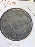 Gibraltar Coal Mining Co $1.00 Trade Token