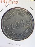 Gibraltar Coal Mining Co $1.00 Trade Token