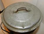 Vintage WWI Coal Miners Lunch Bucket with Art