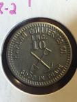 Harlan Collieries 10-Cent Coal Trade Token