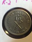 Harlan Collieries 10-Cent Coal Trade Token