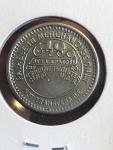 Harlan Collieries 10-Cent Coal Trade Token