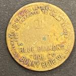 Blue Diamond Coal Co. Bonny Blue Scrip Token