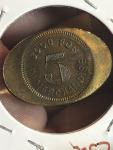 Lee Coal Company 5-Cent Trade Token