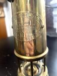 Vintage British Coal Mining Brass Lamp Lantern