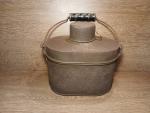 Vintage Atlantic Coal Miner Lunch Bucket with Trays