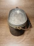 Vintage Atlantic Coal Miner Lunch Bucket with Trays