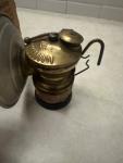 Vintage Autolite Brass Carbide Lamp for Miners