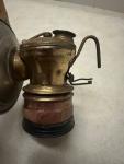 Vintage Autolite Brass Carbide Lamp for Miners