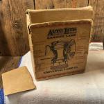 Vintage Autolite Brass Carbide Lamp for Coal Miners