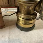 Vintage Autolite Brass Carbide Lamp for Coal Miners