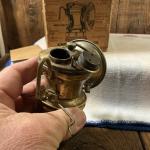 Vintage Autolite Brass Carbide Lamp for Coal Miners