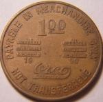 Kentucky Coal Mining $1 Token - River Ridge