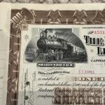 Pittsburgh Lisbon & Western RR Coal Rail Stocks