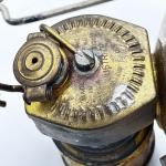 Justrite Carbide Lantern for Coal Miner’s Helmet